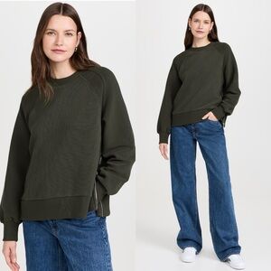 VARLEY NEW Goulding Sweatshirt in Green L